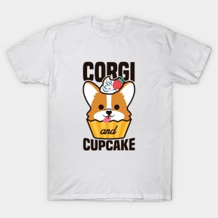 Corgi and Cupcake T-Shirt